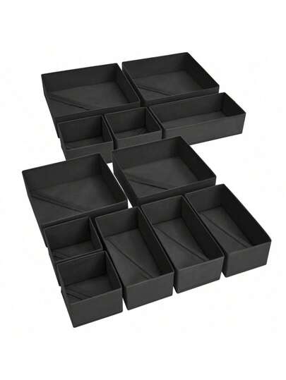 Hộp đựng đồ bằng vải gấp gọn kiểu dáng đơn giản, dùng trong tủ quần áo, ngăn kéo, có vách ngăn, giỏ đựng đồ lót, áo ngực, đồ dùng phòng ngủ, đồ dùng gia đình, áo thun trắng nữ, quần đen nữ, quần áo mùa đông nữ, váy, quần áo mùa đông cho nữ, váy nữ thanh lịch, áo sơ mi trắng nữ, áo dài tay, áo liền quần trắng nữ, váy mùa xuân nữ, trang phục mùa xuân nữ, mùa xuân, quần áo mùa xuân, phong cách tối giản, áo mùa hè.