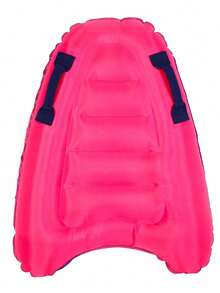 Inflatable Surfboard With Nylon Handles, Portable Beach & Pool Floating Board, Lightweight Summer Water Sports Swimming Board For Adults, Beach Essential Accessories - Multicolor - View 8