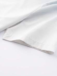 EGENSIO 男士风景画短袖 Polo 领单排扣休闲衬衫 - 彩色 - 查看 7