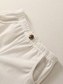 SHEIN Playful Pals RANDOM  4PCS, Refreshing Striped Design With Fresh Vintage Vibe, Pairs Well With All-Match Tops For A Textured Look, - Multicolor - View 3