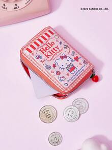 HELLO KITTY AND FRIENDS | Joivida 一款时尚的粉色便携式大容量钱包 - 彩色 - 查看 12
