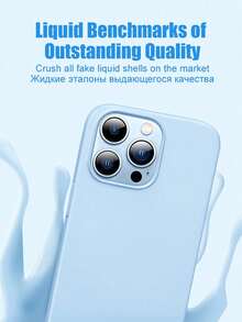 1 pieza Funda de teléfono de acabado mate de lujo VOUVI en color marrón, compatible con iPhone 17/16/15/14/13/12/11 Pro Max; Funda protectora minimalista y de negocios, compatible con iPhone 17/Air/16/15/14 Plus; Nuevas fundas protectoras y accesorios para teléfonos - Marrón claro - Ver 6