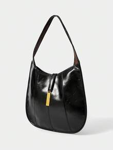 SHECARRY Women's Shoulder Bag, Exquisite And Simple Commuter Vest Bag - Black - View 2