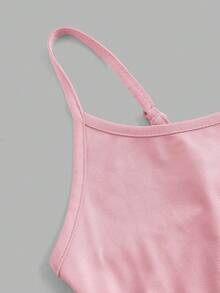 SHEIN EZwear 4件套休闲简约吊带背心，适合夏季穿着 - 彩色 - 查看 3