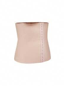 鉤眼扣腰封 - 杏色 - 查看 5