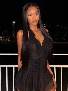 Vaytide Women Cover Ups - Black - View 3