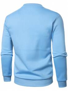 OTTIMOZO Men's Regular Streetwear Casual Pullover Pullover Sweatshirt, Suitable For Daily Wear - Multicolor - View 2