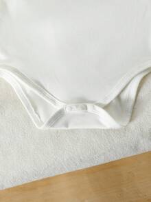 SHEIN 5件套女婴夏季碎花格子图案针织无袖连体衣 - 彩色 - 查看 7