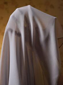 ROMWE Sexy Backless Asymmetric Hem Double Strap Design Sheer Blouse For Women - Grey - View 7