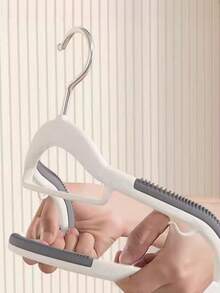 10-Piece Clothes Hanger Set, Anti-Slip And No-Mark Clothes Hanger, Sturdy Heavy-Duty Durable Clothes Hanger For Outerwear, Suitable For Bedroom, Bathroom, And Household Use For Drying, Storing, And Organizing Clothes - Multicolor - View 5