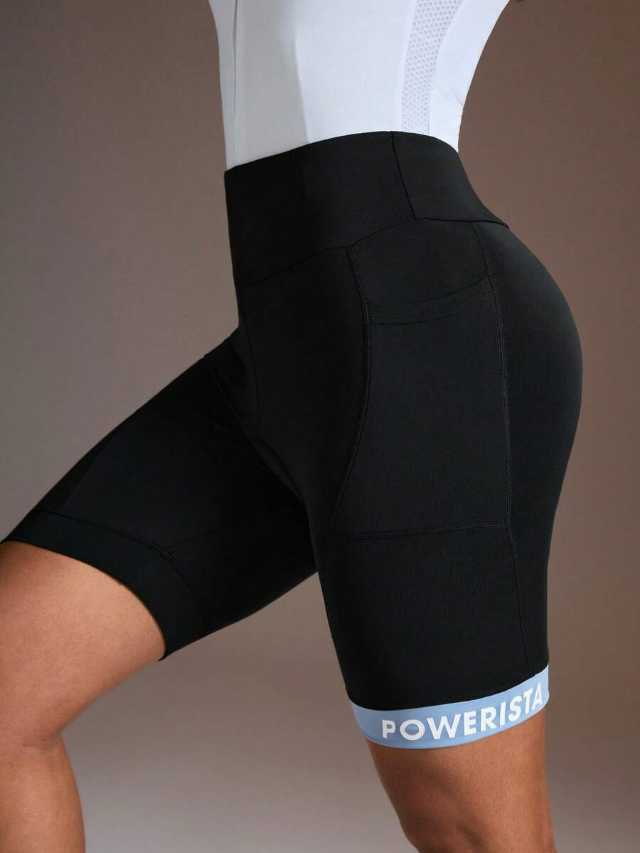 Powerista Women's 4D Padded MTB Cycling Shorts - Pocketed, With Seat Padding And Silicone Anti-Slip Cuffs - Multicolor - View 1