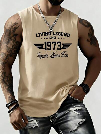 Men's vest, menswear, regular length, vest, sportswear, suitable for everyday wear and outdoor activities, made of comfortable fabric, machine washable.