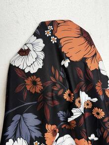 Elenzga Đầm maxi đi biển mùa hè lãng mạn in hoa dành cho nữ, đầm dài không tay dây mảnh, thiết kế hở lưng thắt nơ, đầm maxi lãng mạn cho kỳ nghỉ ở vùng quê. - Nhiều màu - Xem 7