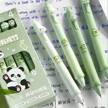 4支装人体工学握柄可伸缩可擦凝胶笔，书写流畅，热消笔，蓝黑墨水，适合学生使用，学习及日常使用。 - 多色 - 查看 7