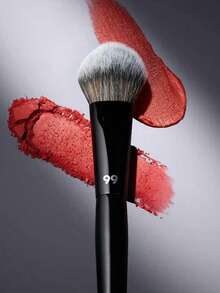 1 包 99 PRO 专业粉状腮红刷 膏状腮红刷 粉状腮红 面部修容刷 化妆工具 - 黑色 - 查看 6