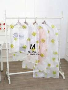 5个可水洗PEVA材质挂式衣物袋，带拉链防尘罩，适用于衣物和外套 - 彩色 - 查看 11