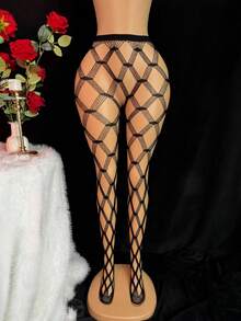 Phụ kiện nội y nữ (Vớ lưới) - màu đen - Xem 4