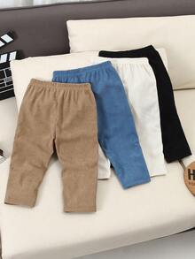 SHEIN Playful Pals RANDOM  4PCS, Refreshing Striped Design With Fresh Vintage Vibe, Pairs Well With All-Match Tops For A Textured Look, - Multicolor - View 2