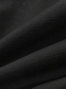 SHEIN Bawahan Korset Wanita - Hitam - View 7