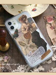 Poetry Of All Things Vintage Scrapbook Paper Set, DIY Collage Material Pad With Vintage Figures, Creative Decorative Background Paper For Journaling - Many - View 5