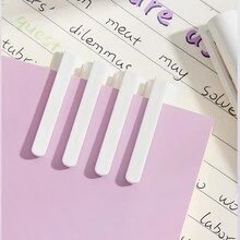 10 piezas Bolígrafo de tinta líquida con agarre suave de color Morandi, bolígrafo de gel retráctil de secado rápido y silencioso para estudiantes, exámenes y tareas - Multicolor - Ver 6