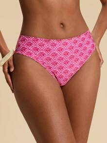 Travachic Women's Minimalist Printed Casual Swimsuit Bottom - Multicolor - View 4