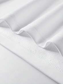 Manfinity CasualCool Áo len không tay nam in họa tiết tiếng Anh, thích hợp mặc ở nhà, đi chơi và chơi thể thao. - trắng - Xem 6