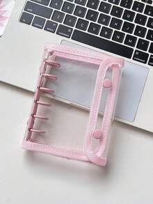 Joivida 1 A7pu 皮革笔记本，带透明活页环，A7 活页环，可替换内页，贴纸笔记本，透明贴纸书，贴纸书照片收纳袋，相册，预算计划本，日记本，笔记本，办公用品。 - 彩色 - 查看 14