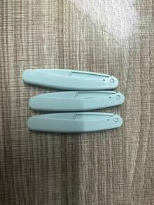 Portable Eyebrow Trimmer, Set Of 3, Foldable Eyebrow Razor Blades, Makeup Tool For Women - Multicolor - View 11