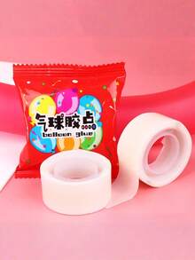 300片/3卷 ABS气球胶点 多用途可移除粘性贴纸，适用于派对气球固定、情人节、婚礼、生日、返校用品、家居装饰、节日装饰必备品 - 均碼 - 查看 1