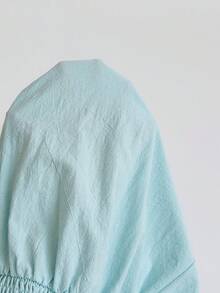 Soleia Trang phục dự tiệc cưới phong cách miền Tây, đi biển, tốt nghiệp, tiệc brunch, ngày lễ Thánh Patrick, kỳ nghỉ xuân, lễ Phục sinh, lễ hội âm nhạc, thanh lịch, phóng khoáng, nhiệt đới, màu xanh dương, hở lưng, dây mảnh, 100% cotton dành cho nữ. - Màu xanh nhạt - Xem 6