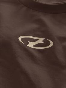 AXEPEAK Set de 3 camisetas de manga corta con cuello redondo y estampado de color contrastante para hombres - Multicolor - Ver 4