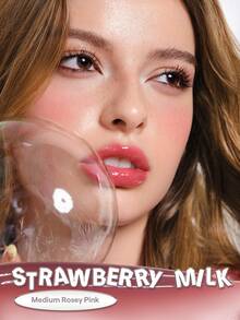 SHEGLAM Glass Lock Air 唇彩-Strawberry Milk 品牌 美容 化妝 化妝品 適合女性與女孩 完美搭配夏季春季 Y2K 時尚 流行 生日 母親節禮物 假期 派對準備就緒 最佳顏色 - Strawberry Milk - 查看 11