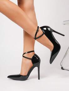 CUCCOO SZL 女士高跟单鞋水桌 - 黑色 - 查看 2