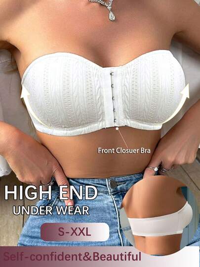 1 chiếc áo ngực quây không gọng, mở phía trước dành cho nữ