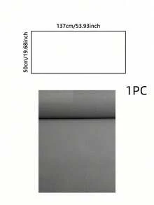 1片装人造革修补片 - 自粘人造革布料修补片，适用于沙发和椅子，快速修补孔洞和撕裂处，易于粘贴，可用于汽车座椅修补、家具修补、时尚设计，易贴胶带 - 灰色 - 查看 5
