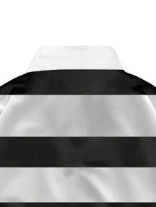 Manfinity EMRG 男士街头时尚印花短袖衬衫 - 彩色 - 查看 6