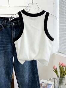 Resyla Women's Round Neck Bow Print Casual Versatile Daily Wear Top - Multicolor - View 2