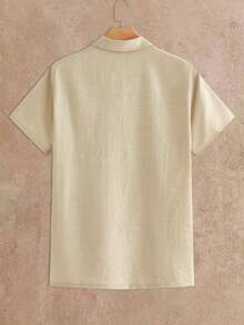 HIMLAND Bộ đồ nam gồm áo polo tay ngắn và quần dài cạp chun, thích hợp cho mùa xuân, hè và thu. - Nhiều màu - Xem 9