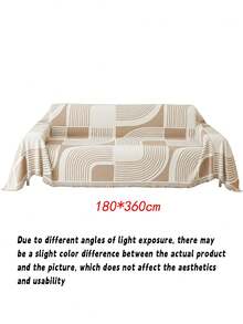 Vỏ bọc ghế sofa bằng vải chenille, phủ toàn bộ, dày dặn, đơn giản, phù hợp cho mọi mùa, vỏ bọc đệm sofa. - Màu sắc - Xem 11