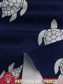 Tween Boys' Casual Loose Printed Beach Pants, Suitable For Summer, Beach, Outdoor, Swimming - Multicolor - View 4