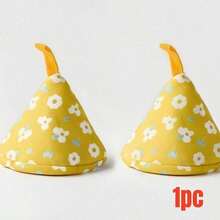 Joivida 1个厨房锅盖，耐热搪瓷锅柄，家用耐热锅盖，也可用于悬挂烘焙手套 - 彩色 - 查看 18