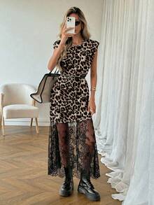 EMERY ROSE Đầm maxi nữ màu trơn không tay phối ren, thích hợp mặc hàng ngày, đi làm, thời trang đa năng, mùa xuân và mùa hè. Chiếc đầm này phù hợp cho kỳ nghỉ xuân và mùa hè, với nhiều kiểu dáng như đầm maxi thường ngày, đầm đi chơi và đầm hè. Màu đen phù hợp để mặc hàng ngày, đi làm và mặc mùa hè. - Nhiều màu - Xem 3