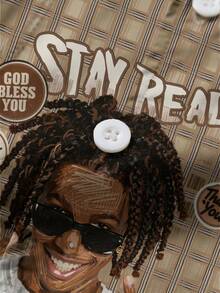 Manfinity EMRG 男士数码印花短袖衬衫 - 彩色 - 查看 6