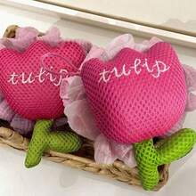 Joivida 1Pc/2PCs Viral Large Bath Flower Ball, Cute Mesh Shower Pouf, Soft Exfoliating Loofah, Durable Non-Shedding Body Wash Sponge With Hanging Loop - one-size - View 12