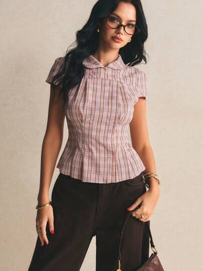 Poéselle Áo sơ mi nữ mặc hàng ngày