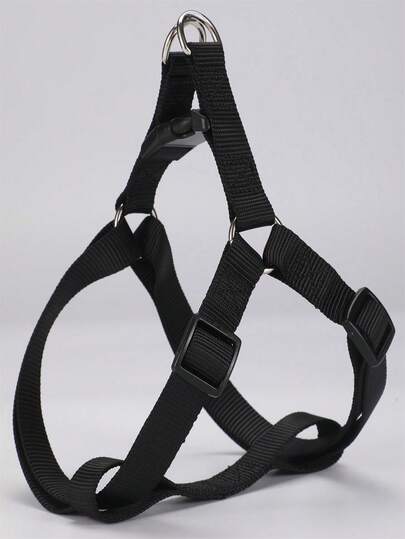 1PC Nylon Adjustable Pet Triangle Chest Strap Harness, Suitable For Indoor And Outdoor Use