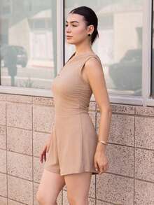 Andrea Bello Bộ đồ liền thân hở vai cổ bất đối xứng mùa hè cho nữ Áo Giáng sinh cho trường học Trang phục trở lại trường cho nữ Trang phục mùa thu cho nữ Quần áo Goth cho nữ Trang phục câu lạc bộ Trang phục Halloween gợi cảm cho nữ Váy câu lạc bộ Trang phục đi chơi Trang phục hòa nhạc Trang phục hòa nhạc đồng quê - Màu Khaki - Xem 6