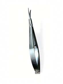 Cuticle Scissors, High-Quality Stainless Steel Russian-Style Cuticle Nippers, Ultra-Fine Curved Eyebrow Scissors, Professional Super-Sharp Precise Pointed Cuticle Trimmer, Non-Slip Ergonomic Design, Sharp And Thin Blades, Suitable For Cuticle Care,, - Silver - View 6