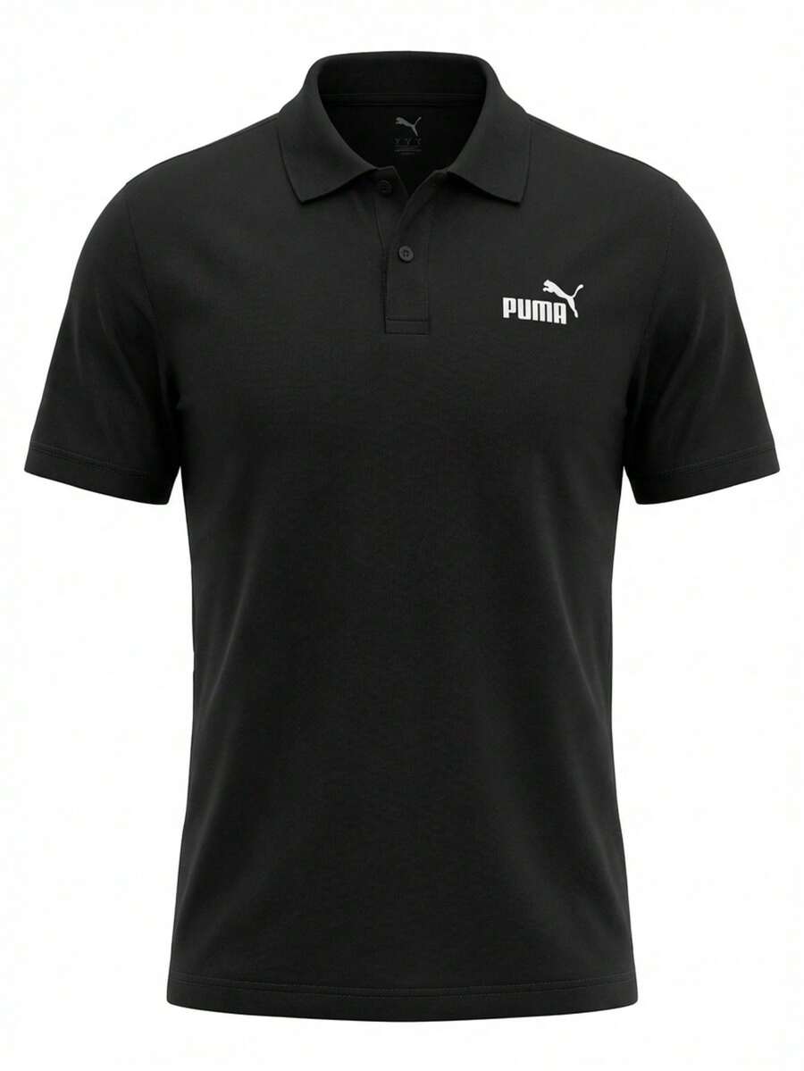 Puma Men's Versatile Comfortable Lightweight Weekend Office Commuting Black 682552-01 - Black White - View 1